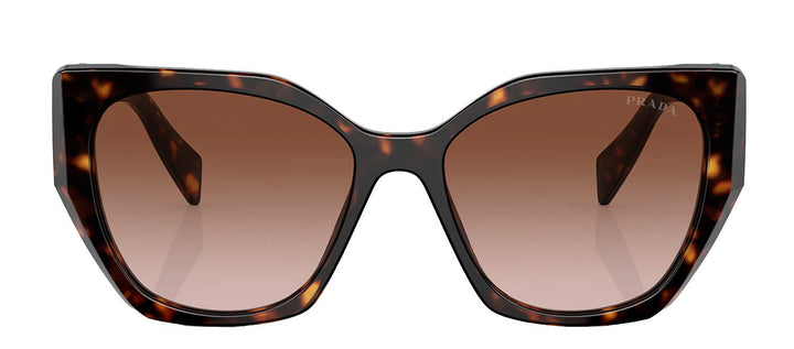 PradaSunglasses - Prada PR 19ZS 2AU6S1 Butterfly Plastic Tortoise Sunglasses with Brown Gradient Lens - PR_19ZS_2AU6S1_55mm - Ask Me Wear