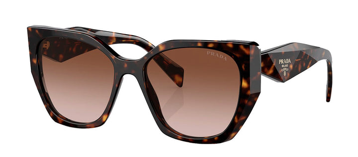 PradaSunglasses - Prada PR 19ZS 2AU6S1 Butterfly Plastic Tortoise Sunglasses with Brown Gradient Lens - PR_19ZS_2AU6S1_55mm - Ask Me Wear
