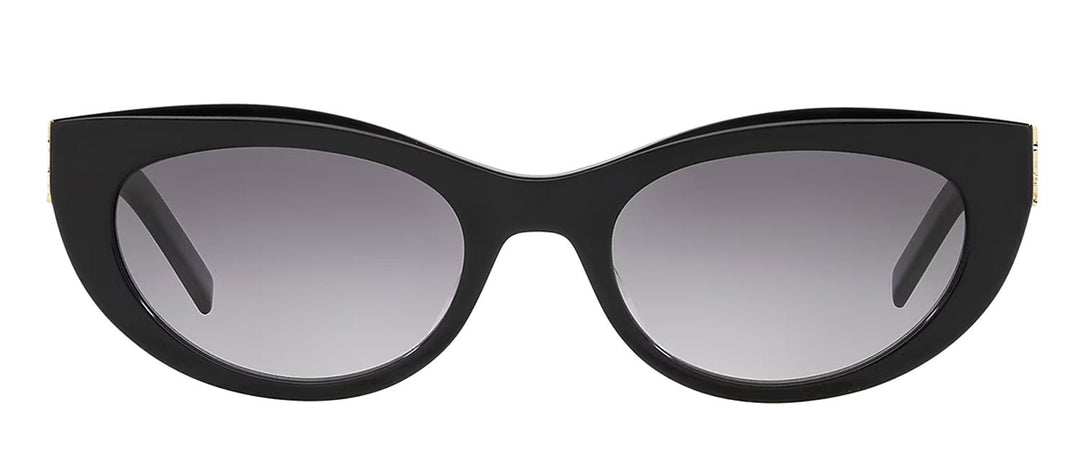 Saint LaurentSunglasses - Saint Laurent MONOGRAM SL M115S 002 Cat - Eye Plastic Black Sunglasses with Grey Gradient Lens - SL_M115S_002_54mm - Ask Me Wear