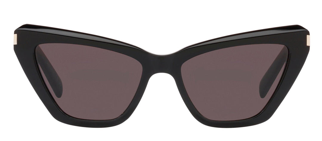 Saint LaurentSunglasses - Saint Laurent SL 466S 1 Cat - Eye Plastic Black Sunglasses with Grey Lens - SL_466S_001_54mm - Ask Me Wear