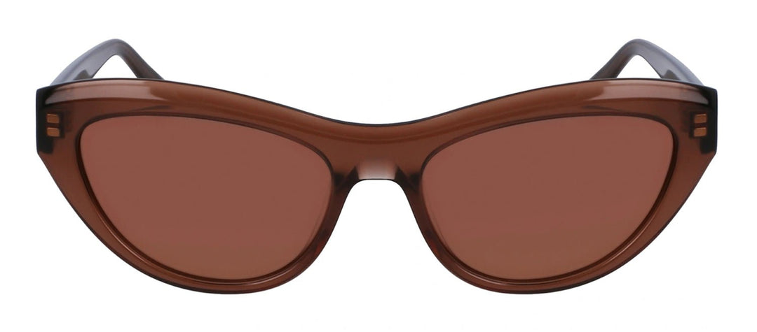 Salvatore FerragamoSunglasses - Salvatore Ferragamo SF 1103S 232 Cat - Eye Plastic Brown Sunglasses with Brown Lens - SF_1103S_232_55mm - Ask Me Wear