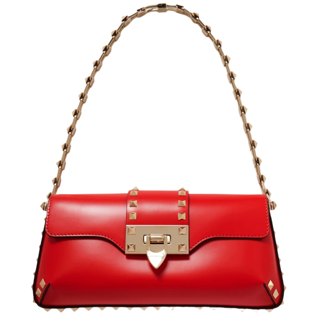 ValentinoHandbag - VALENTINO Rockstud leather shoulder bag - 3W0B0M76 QRP - Ask Me Wear