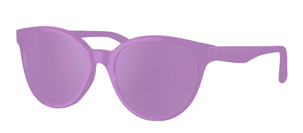VersaceSunglasses - Versace KIDS VK 4427U 53734V Round Plastic Purple Sunglasses with Purple Mirror Lens - VK_4427U_53734V_46mm - Ask Me Wear