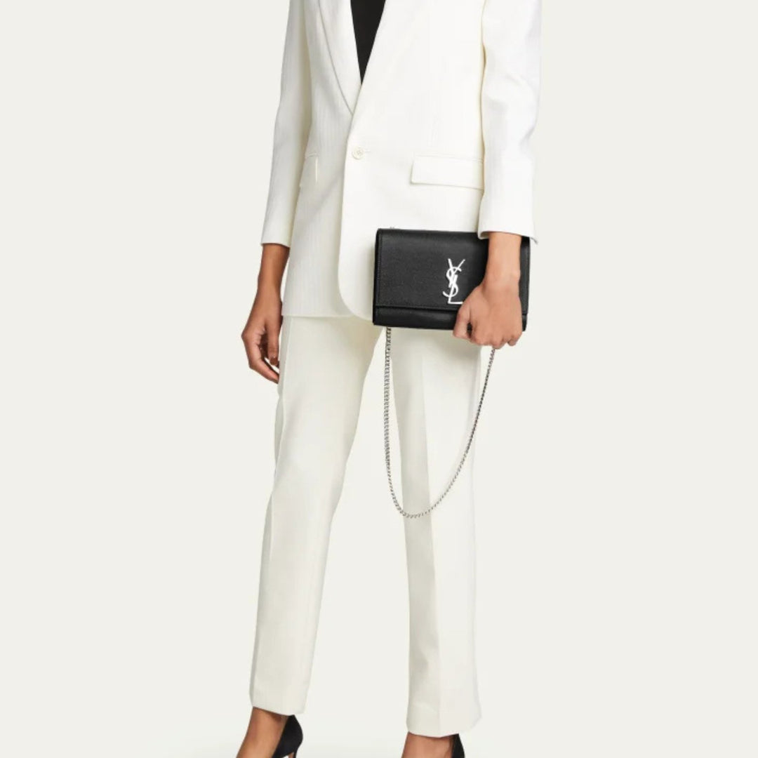 YSLHandbag - YSL Kate medium - Silver - 364021BOW0N1000 - Ask Me Wear