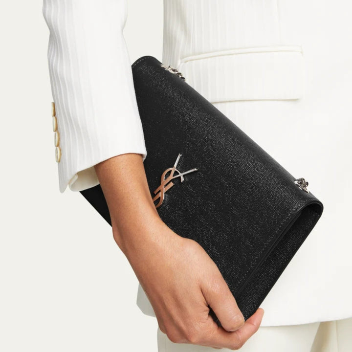 YSLHandbag - YSL Kate medium - Silver - 364021BOW0N1000 - Ask Me Wear