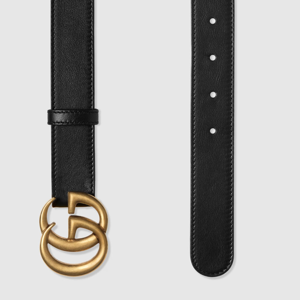 GucciBelt - Gucci 2015 Re - edition wide leather belt - 414516 AP00T 1000 - Ask Me Wear