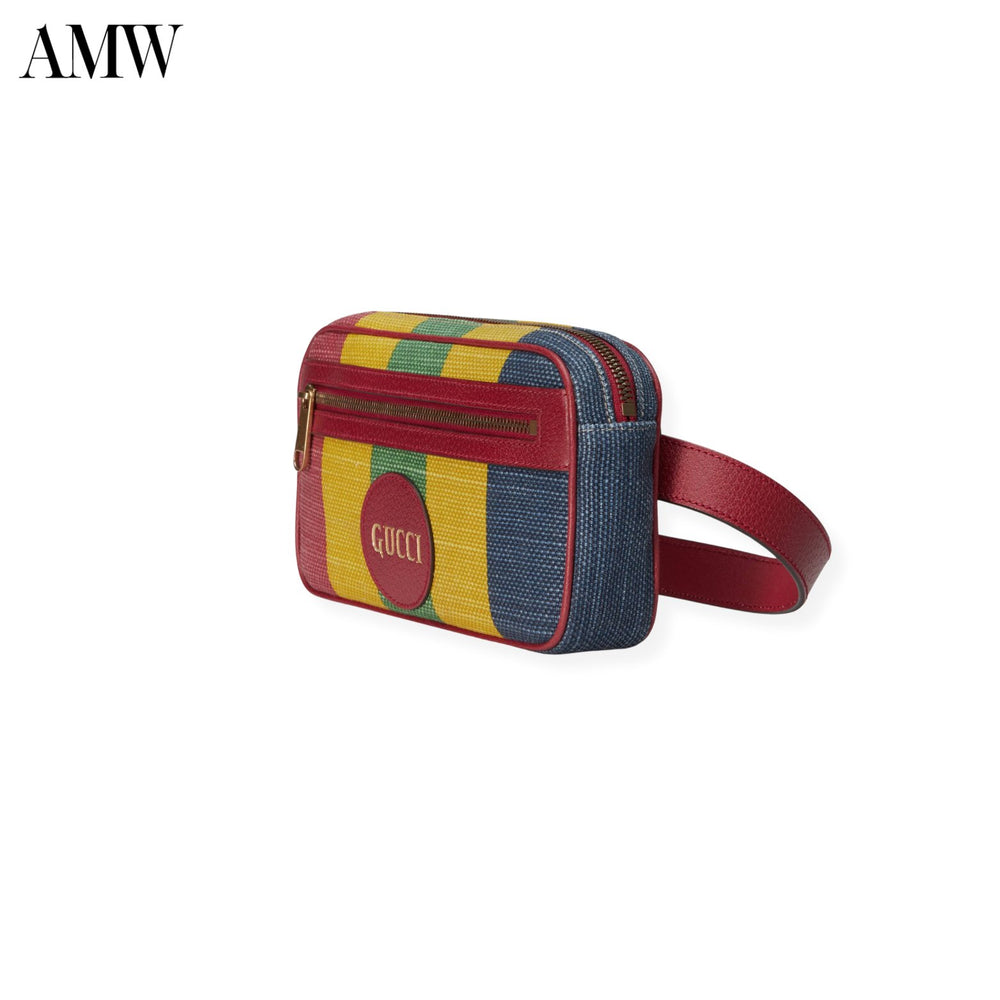 GucciHandbag - GUCCI Baiadera Stripe Canvas Belt Bag - 6258952CSAT8946 - Ask Me Wear