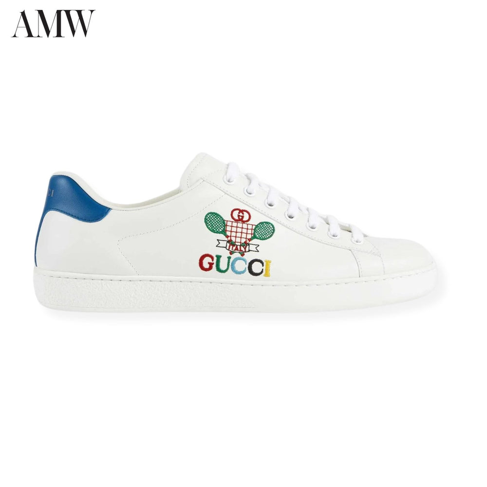 GucciShoes - GUCCI Men's Tennis Ace Sneakers - 603696AYO709096 - Ask Me Wear
