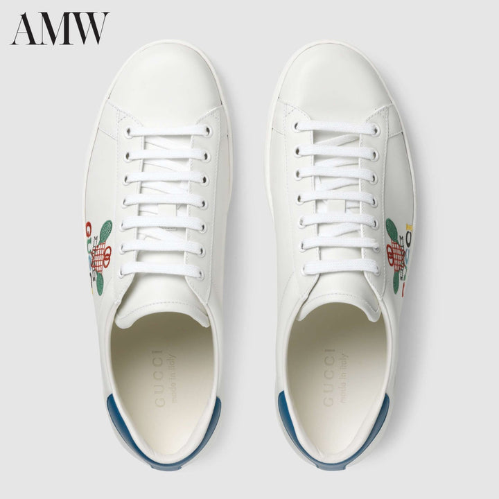GucciShoes - GUCCI Men's Tennis Ace Sneakers - 603696AYO709096 - Ask Me Wear