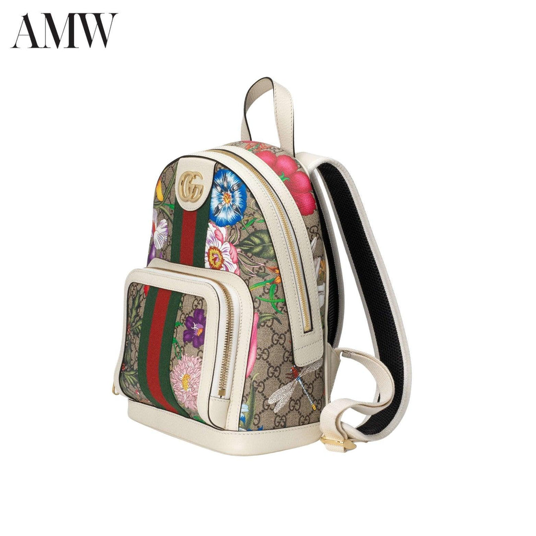GucciHandbag - GUCCI Ophidia GG Flora Small Backpack - 547965HV8DC8723 - Ask Me Wear