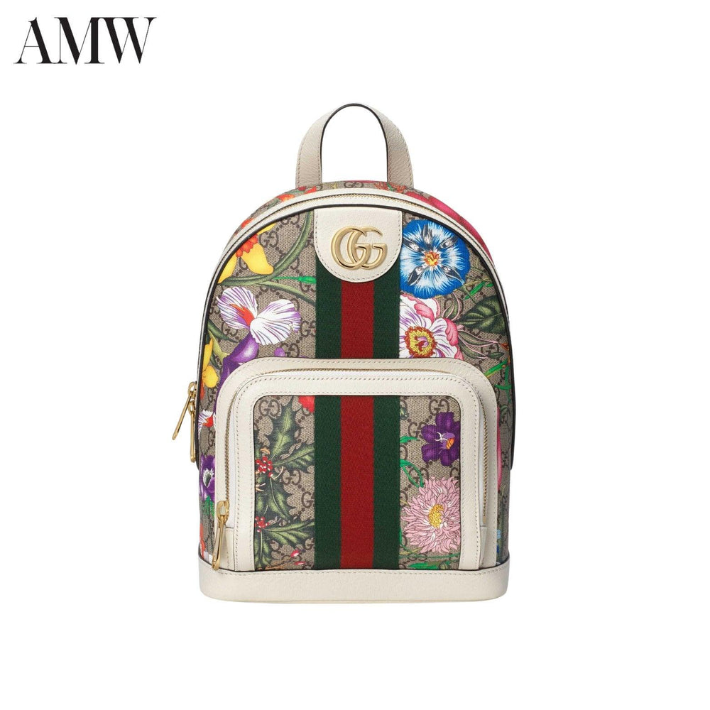GucciHandbag - GUCCI Ophidia GG Flora Small Backpack - 547965HV8DC8723 - Ask Me Wear