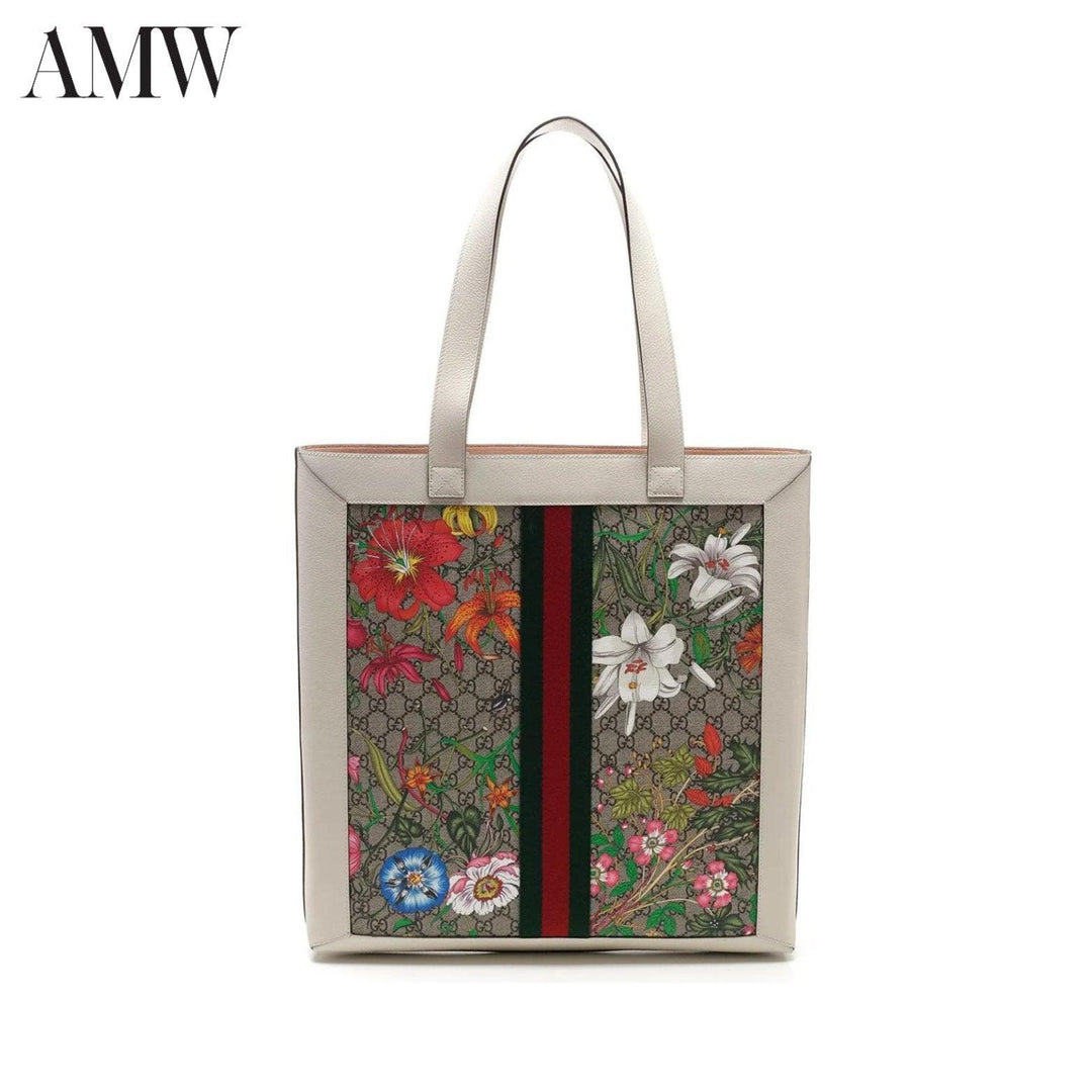 GucciHandbag - GUCCI Ophidia GG Flora Tote - 519335HWHBC9759 - Ask Me Wear