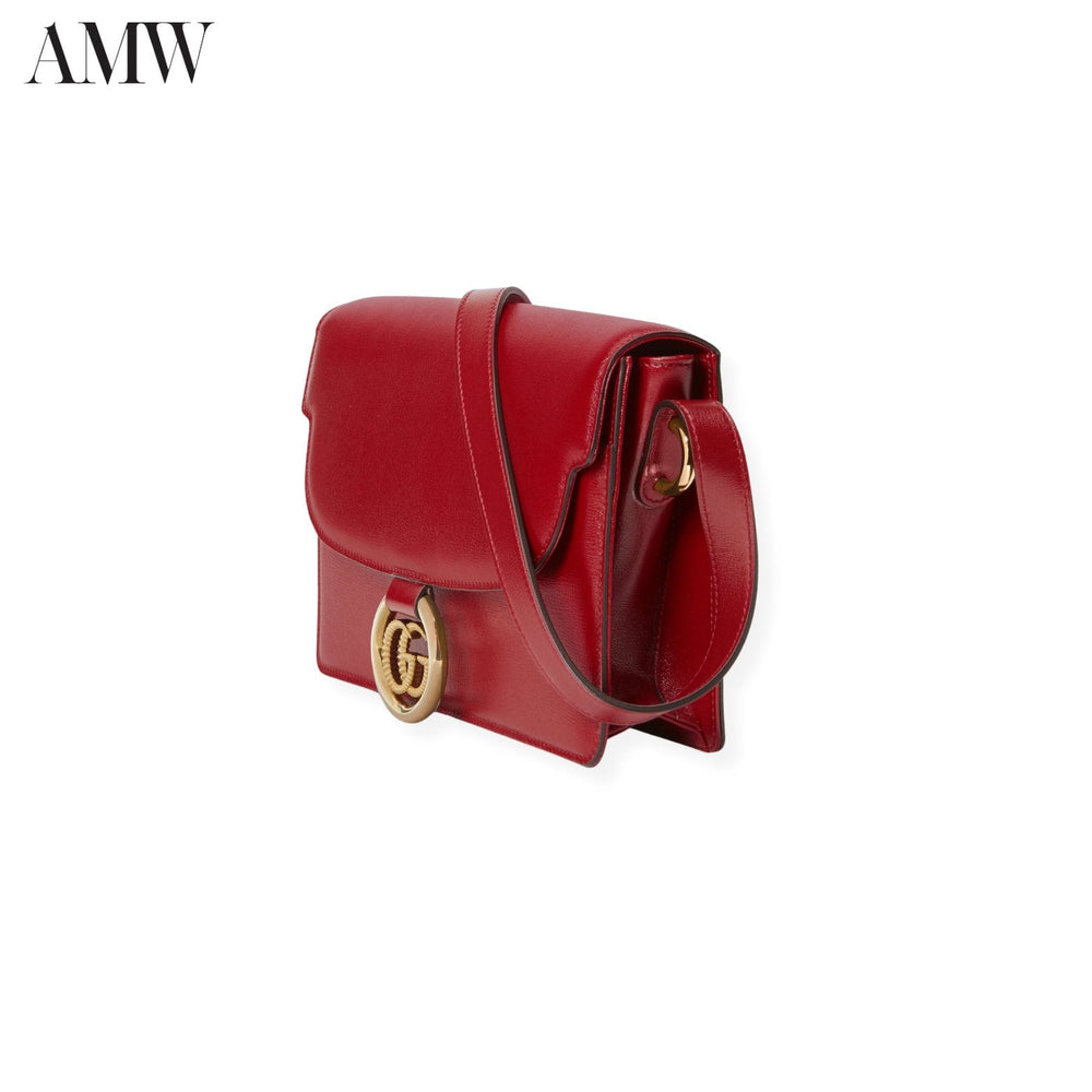 GucciHandbag - GUCCI Small Leather Shoulder Bag - 5894741DB0G6638 - Ask Me Wear