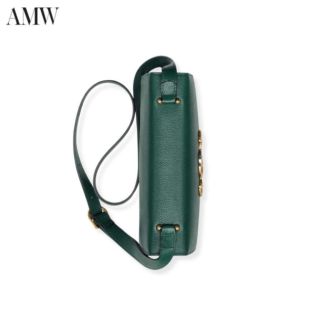 GucciHandbag - GUCCI Zumi Grainy Leather Small Shoulder Bag - 5763881B90X3154 - Ask Me Wear