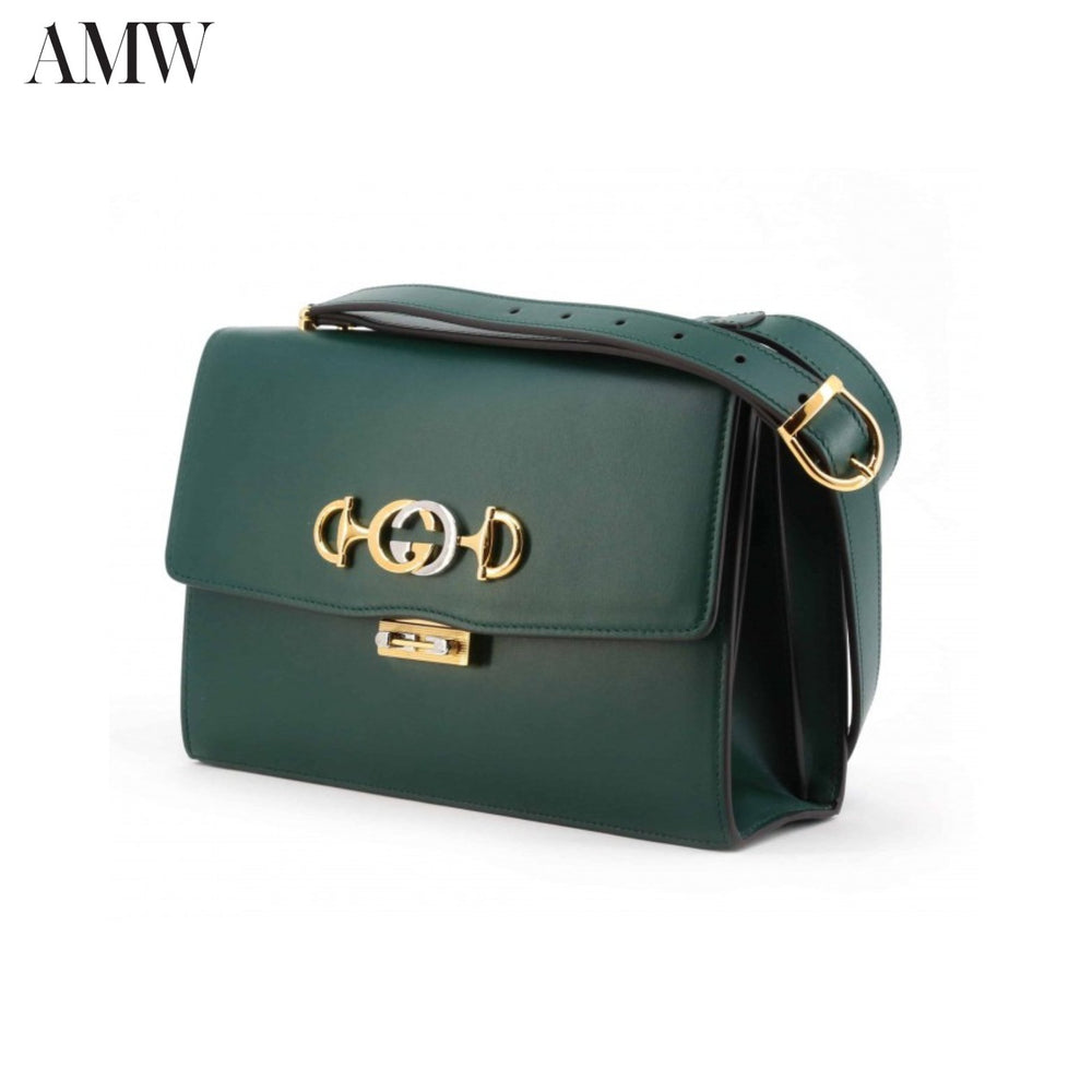 GucciHandbag - GUCCI Zumi Grainy Leather Top Handle Bag - 57638805J0X3154 - Ask Me Wear