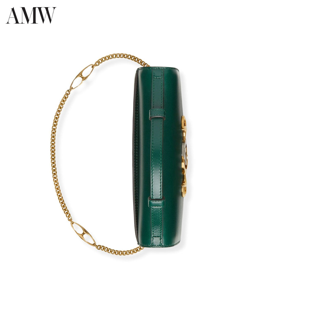 GucciHandbag - GUCCI Zumi Smooth Leather Mini Shoulder Bag - 56471805J0X3154 - Ask Me Wear