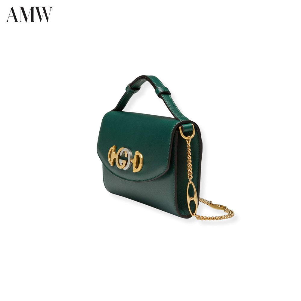 GucciHandbag - GUCCI Zumi Smooth Leather Mini Shoulder Bag - 56471805J0X3154 - Ask Me Wear