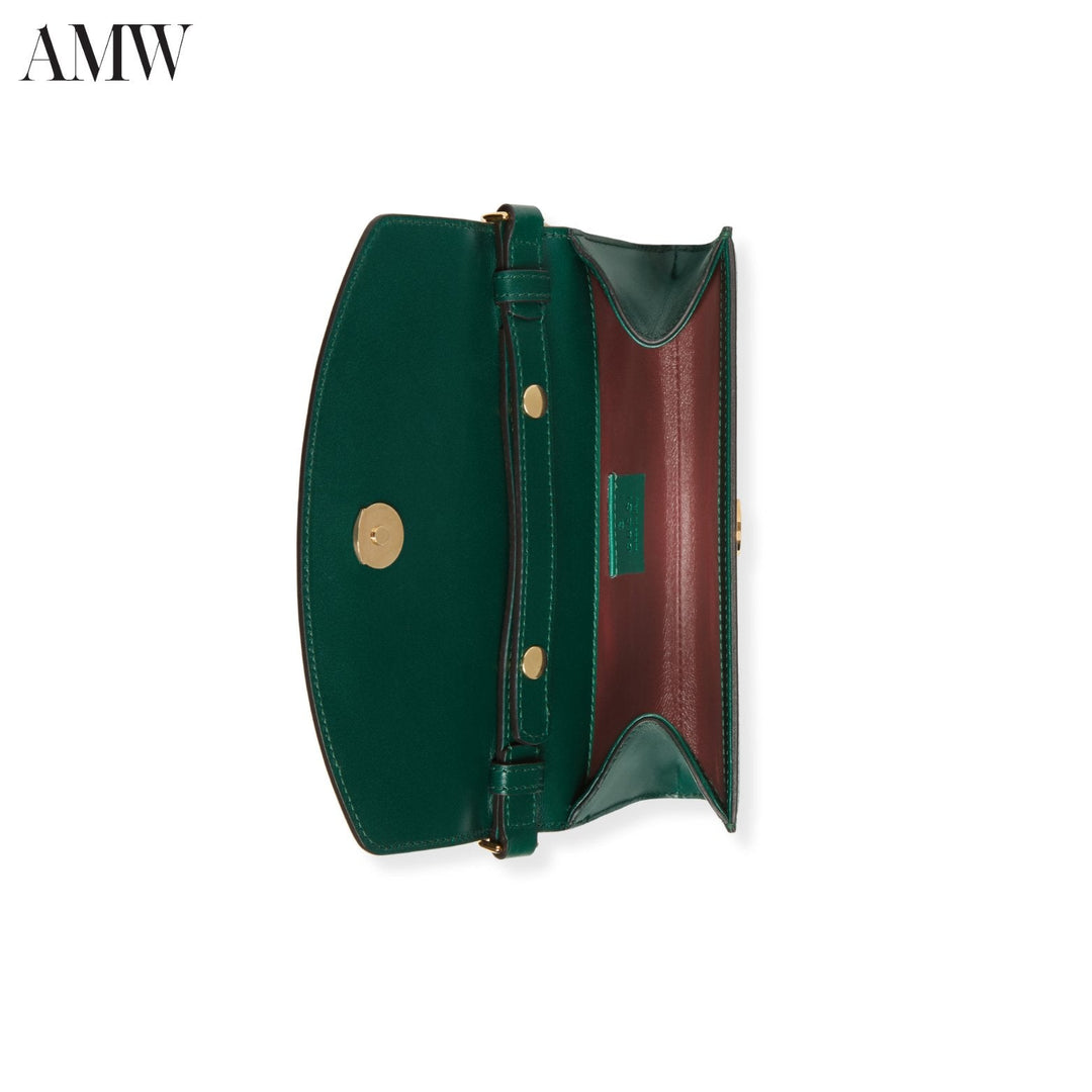 GucciHandbag - GUCCI Zumi Smooth Leather Mini Shoulder Bag - 56471805J0X3154 - Ask Me Wear