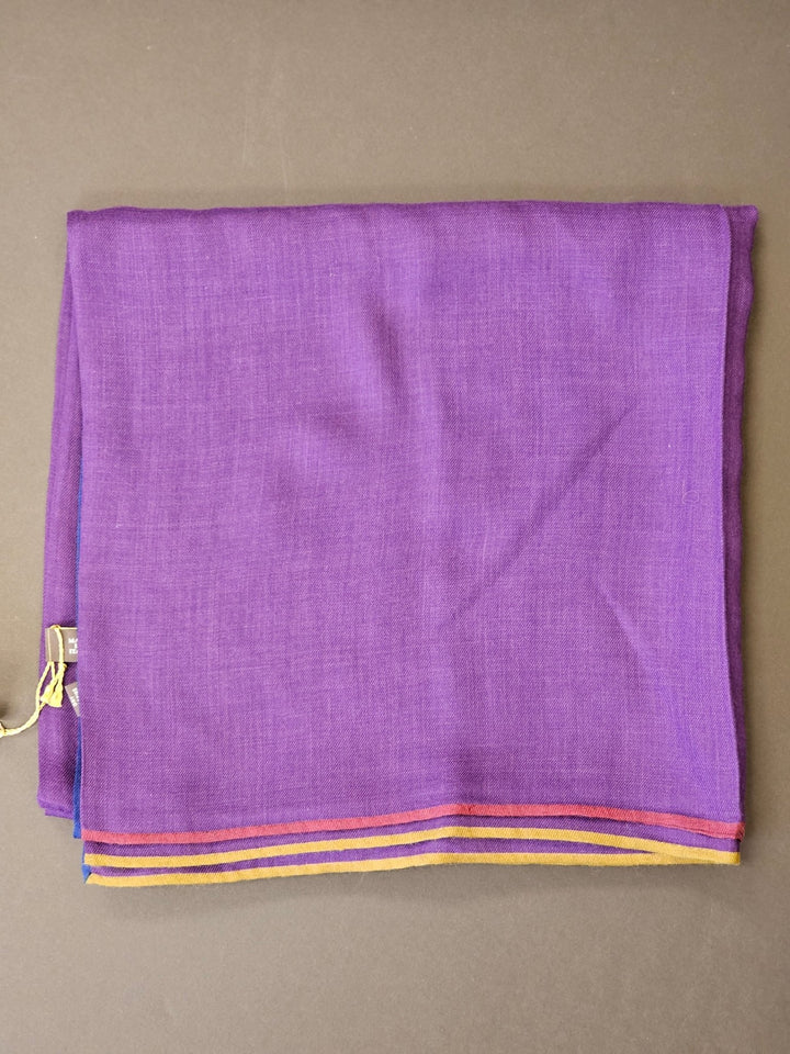 Loro PianaAccessories - Scarves - Loro Piana Women Scarf - SC Quadrata Four In Hand - 70% Cashmere - FAF4445 - Purple - Ask Me Wear