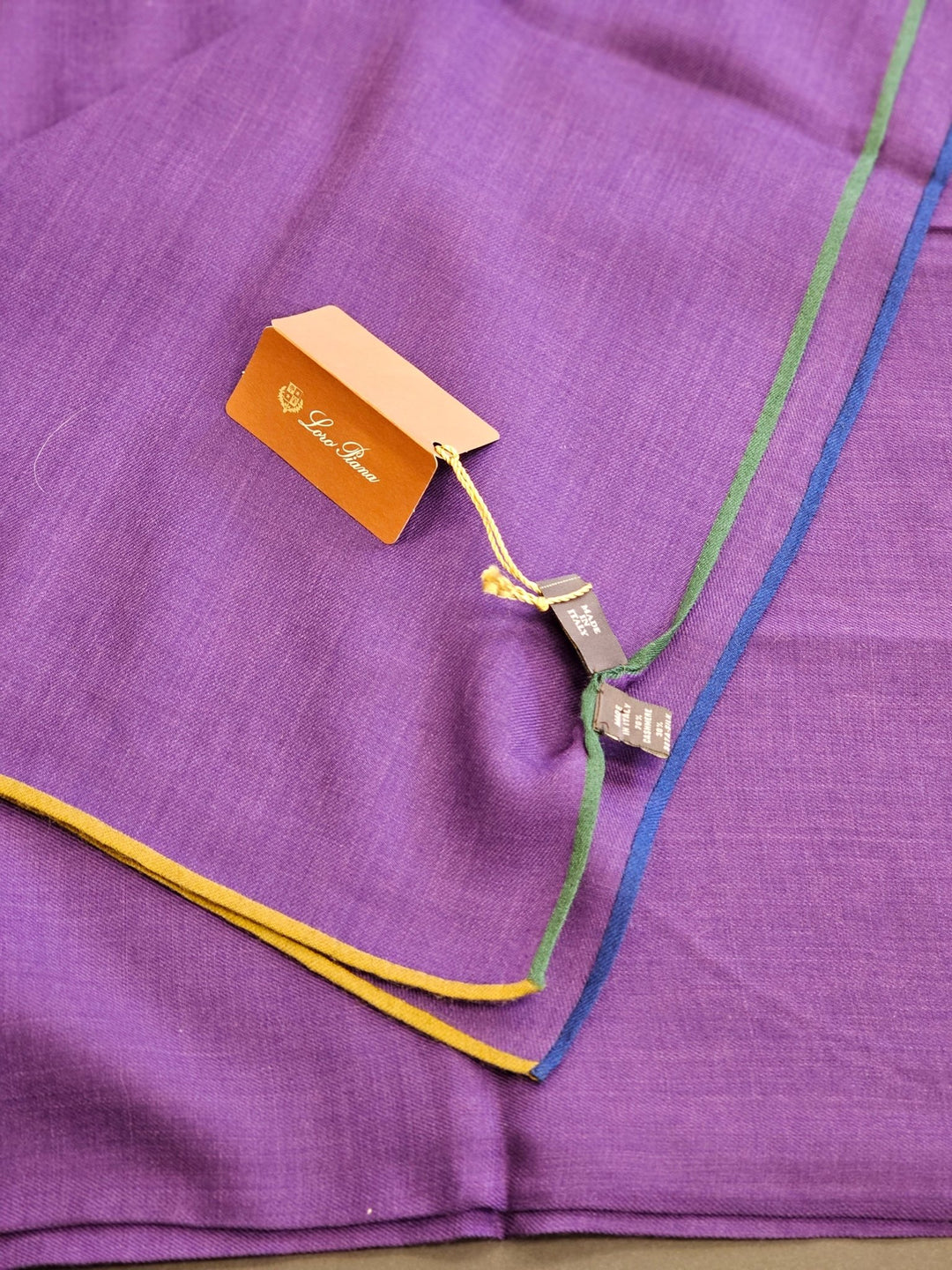 Loro PianaAccessories - Scarves - Loro Piana Women Scarf - SC Quadrata Four In Hand - 70% Cashmere - FAF4445 - Purple - Ask Me Wear