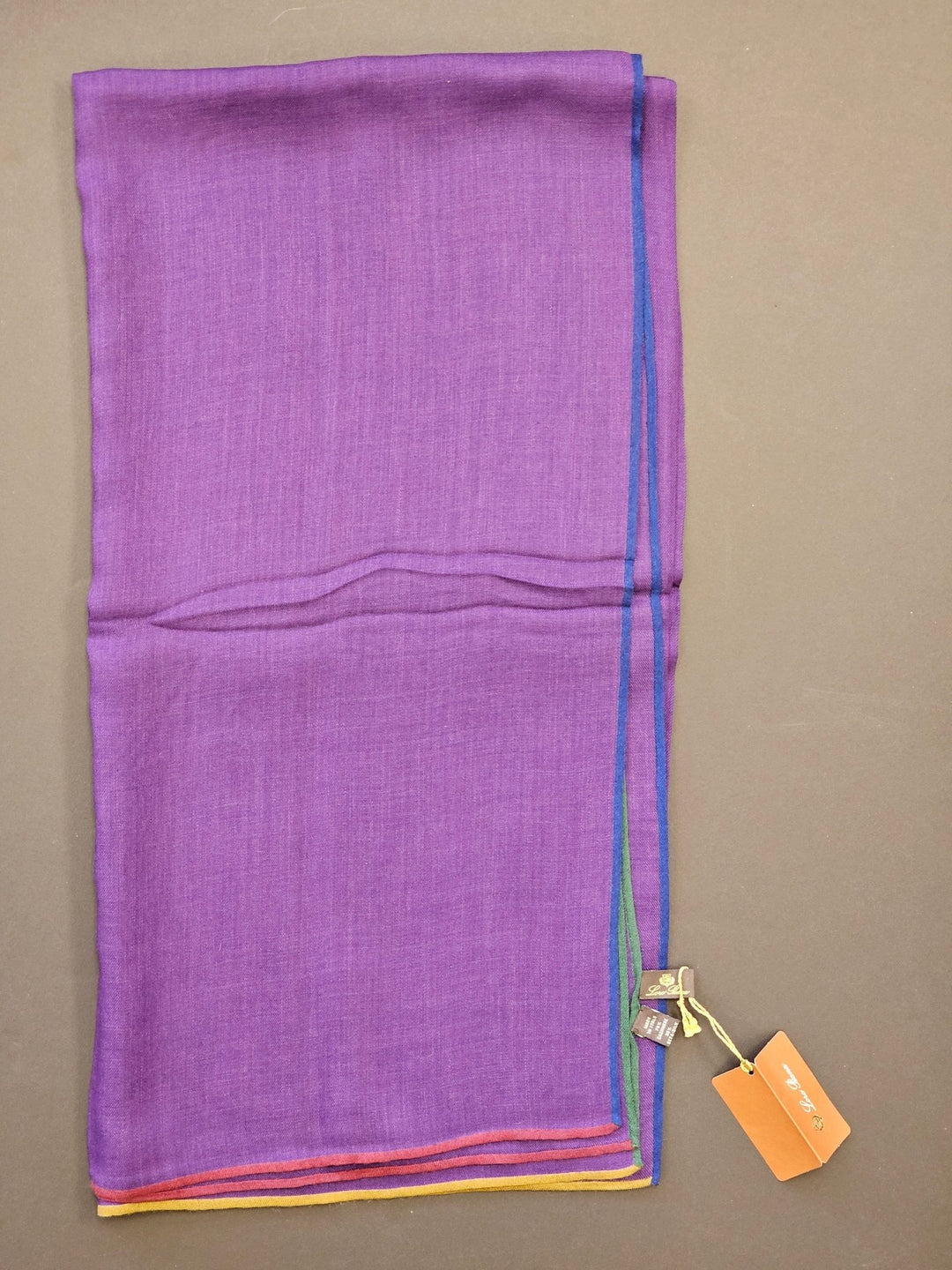 Loro PianaAccessories - Scarves - Loro Piana Women Scarf - SC Quadrata Four In Hand - 70% Cashmere - FAF4445 - Purple - Ask Me Wear
