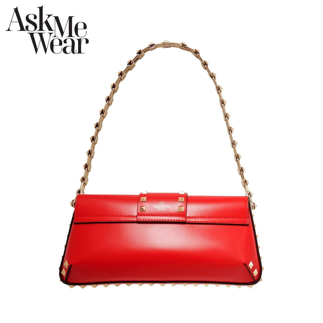 ValentinoHandbag - VALENTINO Rockstud leather shoulder bag - 3W0B0M76 QRP - Ask Me Wear