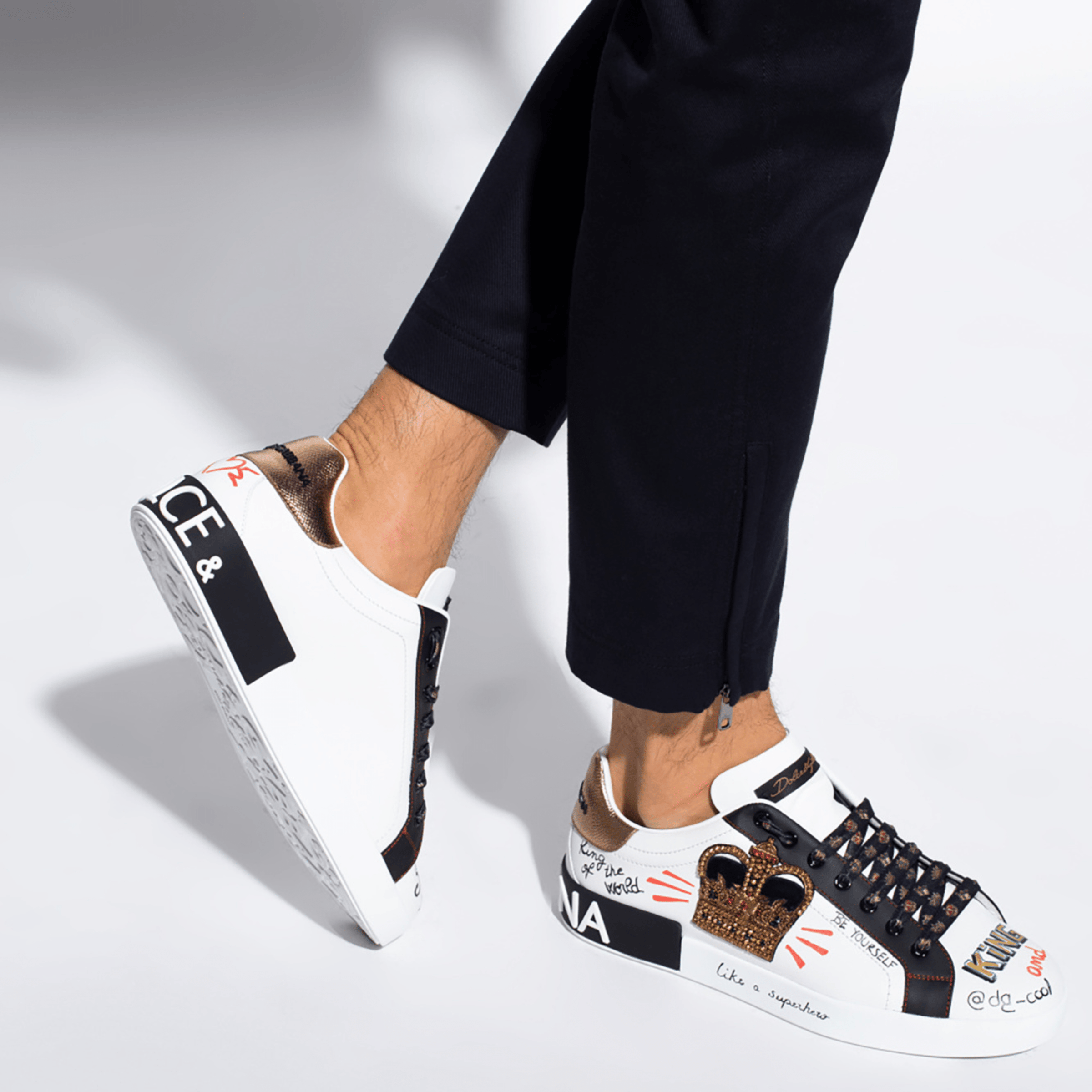 Dolce & Gabbana Men's Shoes on Sale Italian Masculine Luxury at Outlet Prices