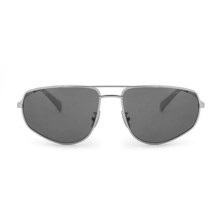 Celine Sunglasses Aviator Full Rim, Palladium Frame And Smoke Lens Cl40083U16A