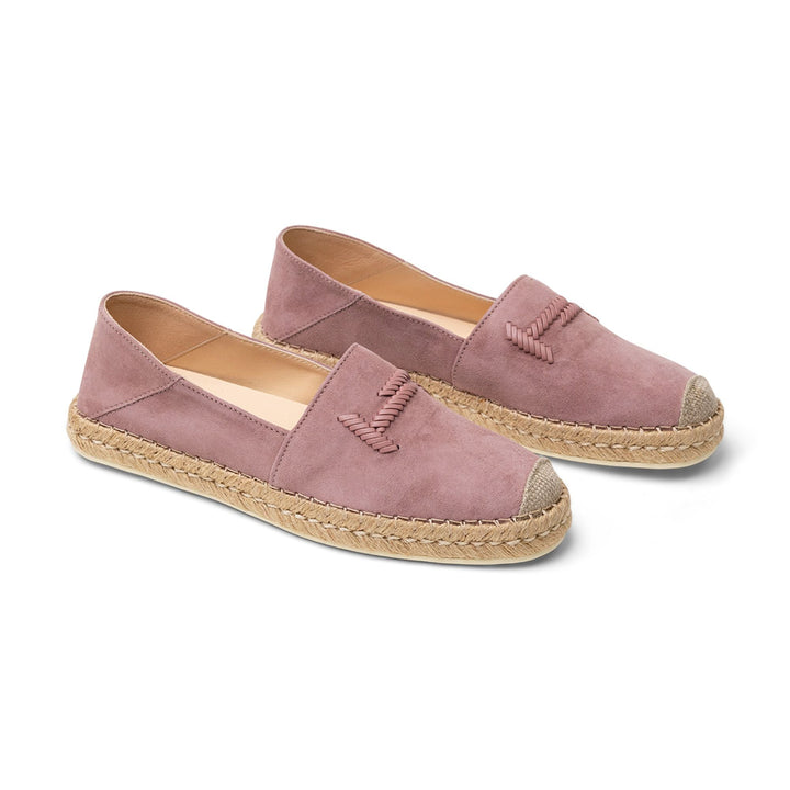 Tod's Suede Espadrilles in PINK