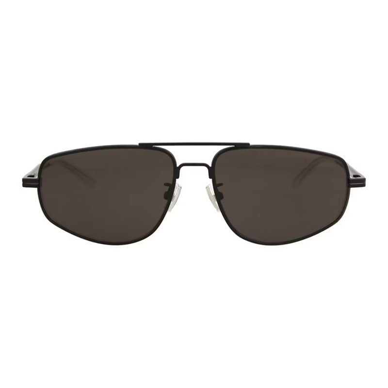 Bottega Veneta Sunglasses Aviator Full Rim, Black Frame and Grey Lens BV1125S001