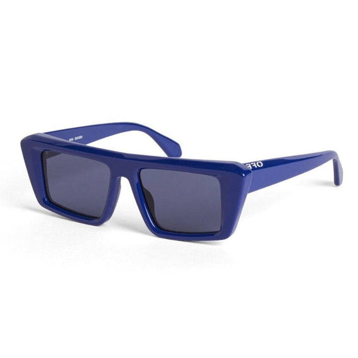 Off-White Sunglasses Rectangle Full Rim, Blue Frame and Blue Lens OERI13KHARTFORD4545