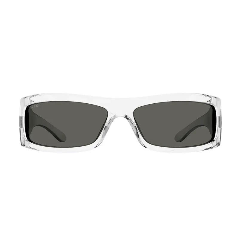 Gucci Sample Sale | Gucci Sunglasses Rectangle Full Rim, Crystal Frame And Grey Lens Gg1492S004 - Sunglasses | Designer outlet