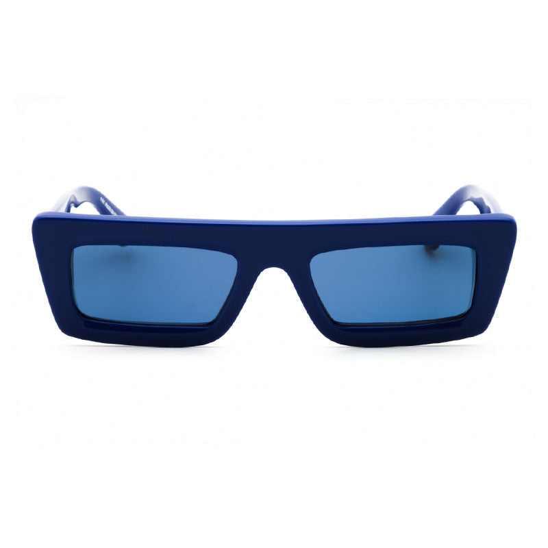 Off-White Sunglasses Rectangle Full Rim, Blue Frame and Blue Lens OERI136ONTARIO4545
