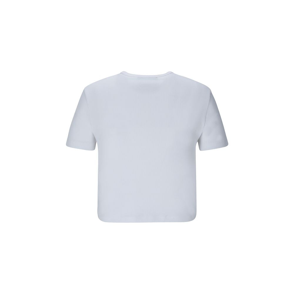 Fendi White Cotton T-Shirt