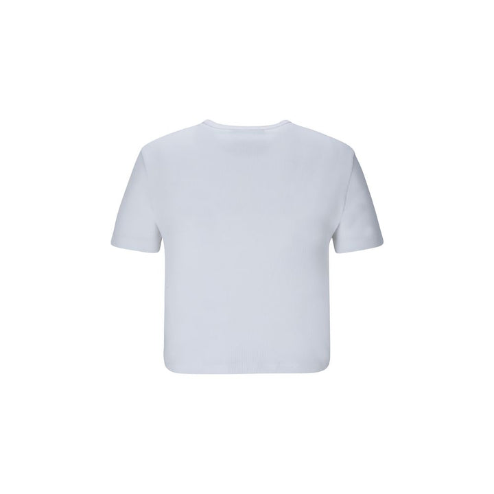 Fendi White Cotton T-Shirt