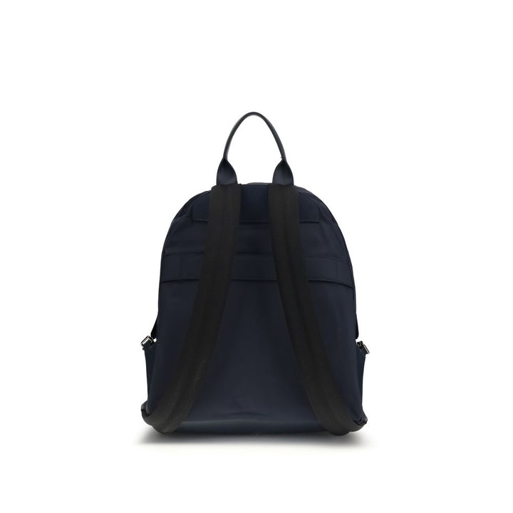Kiton Blue Fabric Backpack