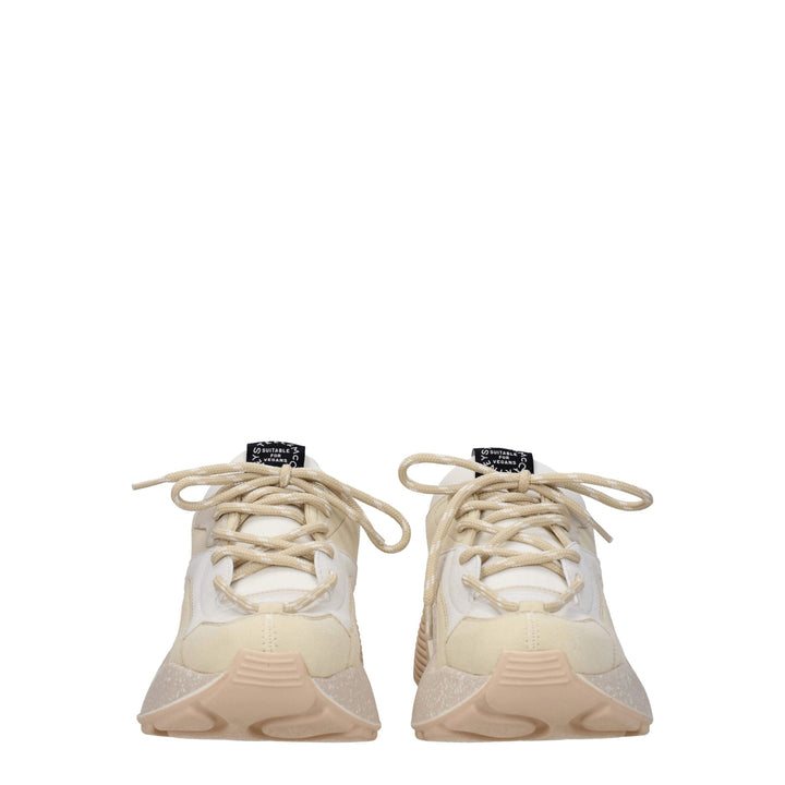 Stella McCartney Beige Leather Chunky Sneakers