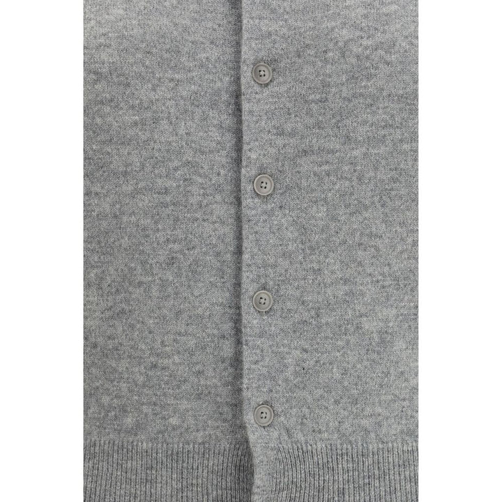 Extreme Cashmere Gray Cashmere Cardigan