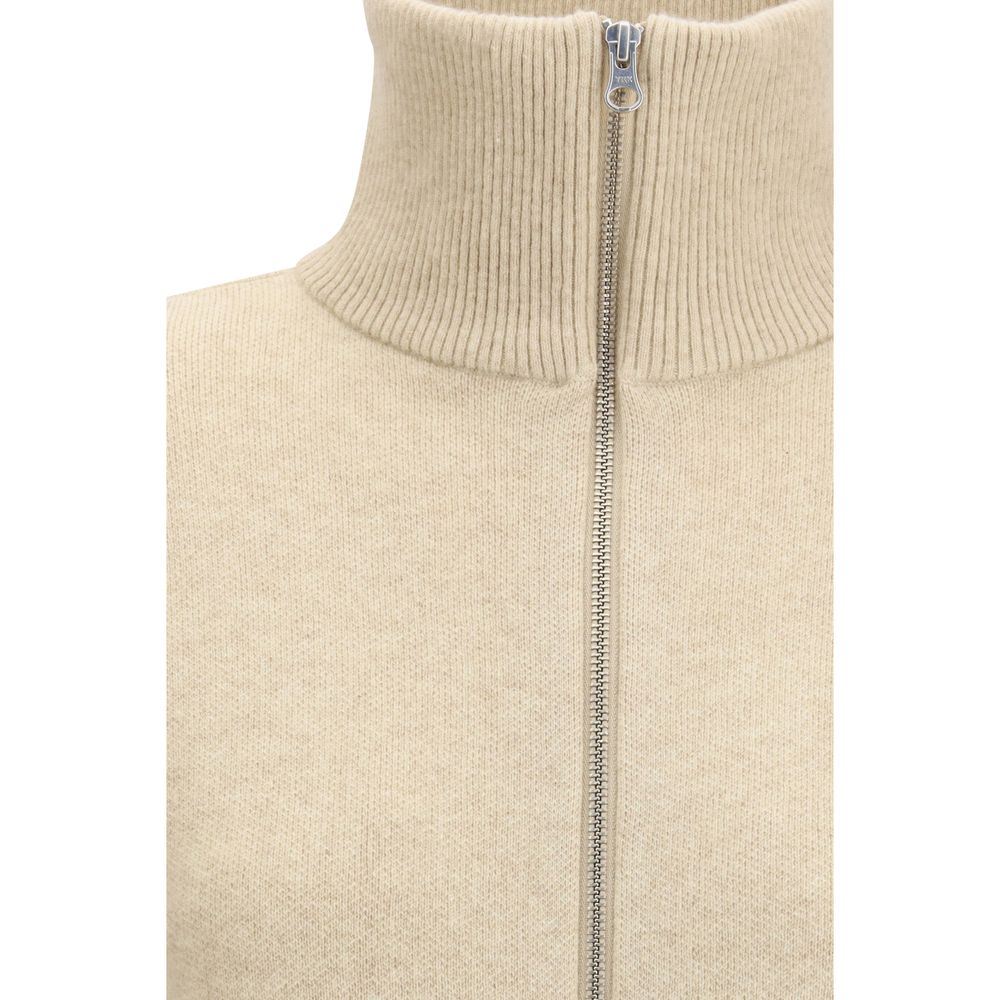 Extreme Cashmere Beige Cashmere Bomber