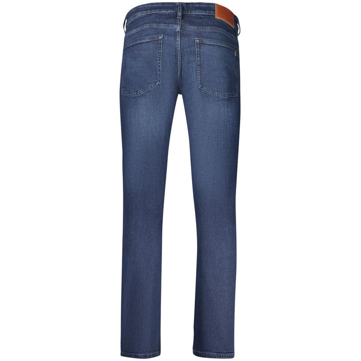 Hugo Boss Blue Cotton Men's Jeans by Hugo Boss outlet now on sale