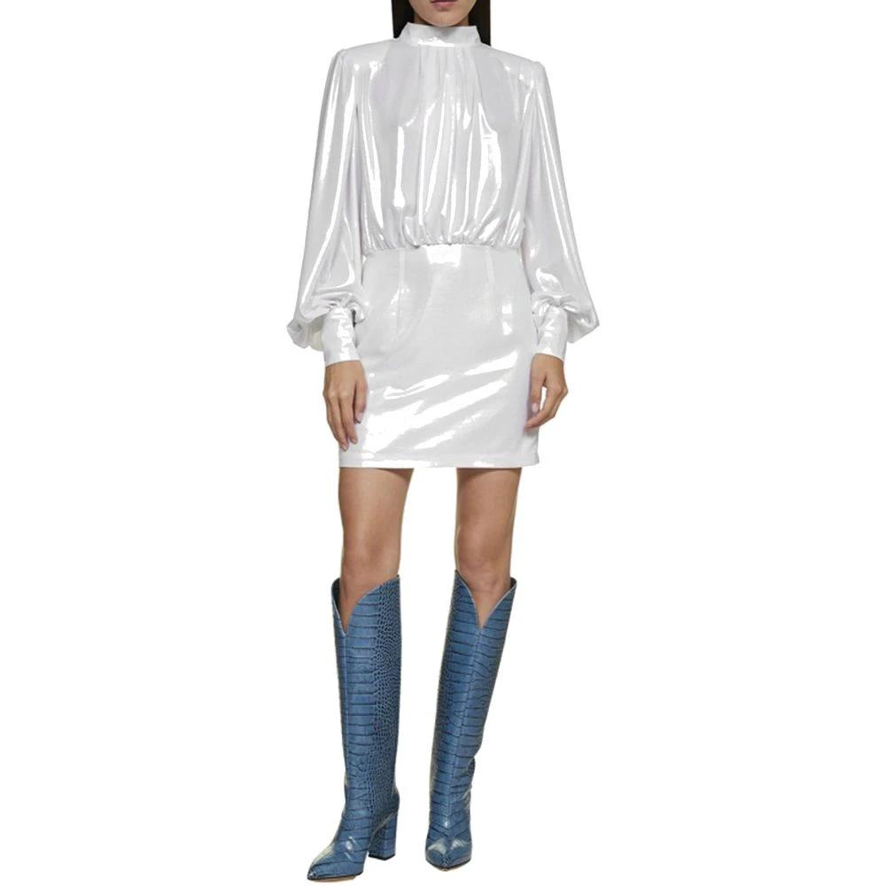 BLANCA VITA White Polyester Casual Dress by BLANCA VITA outlet now on sale