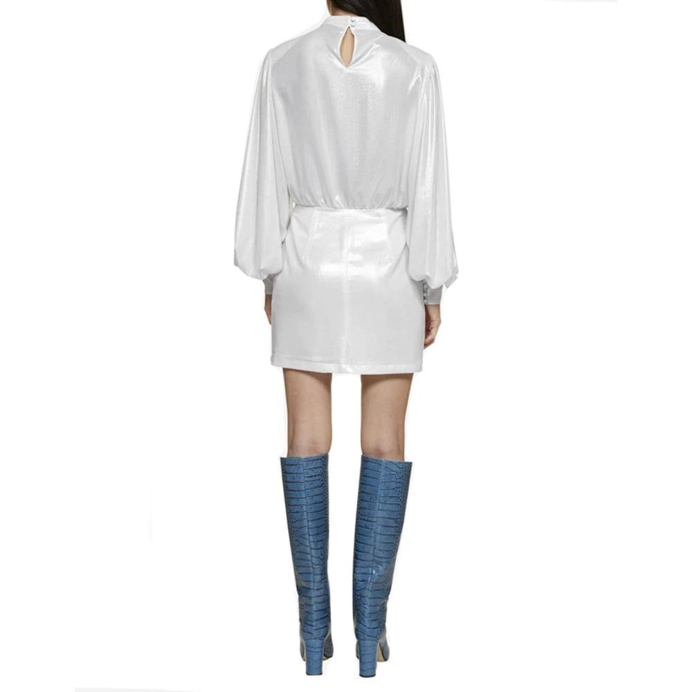 BLANCA VITA White Polyester Casual Dress by BLANCA VITA outlet now on sale