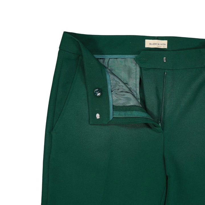 BLANCA VITA Sample Sale BLANCA VITA Bicolor Elastane Casual Pants - | Designer outlet