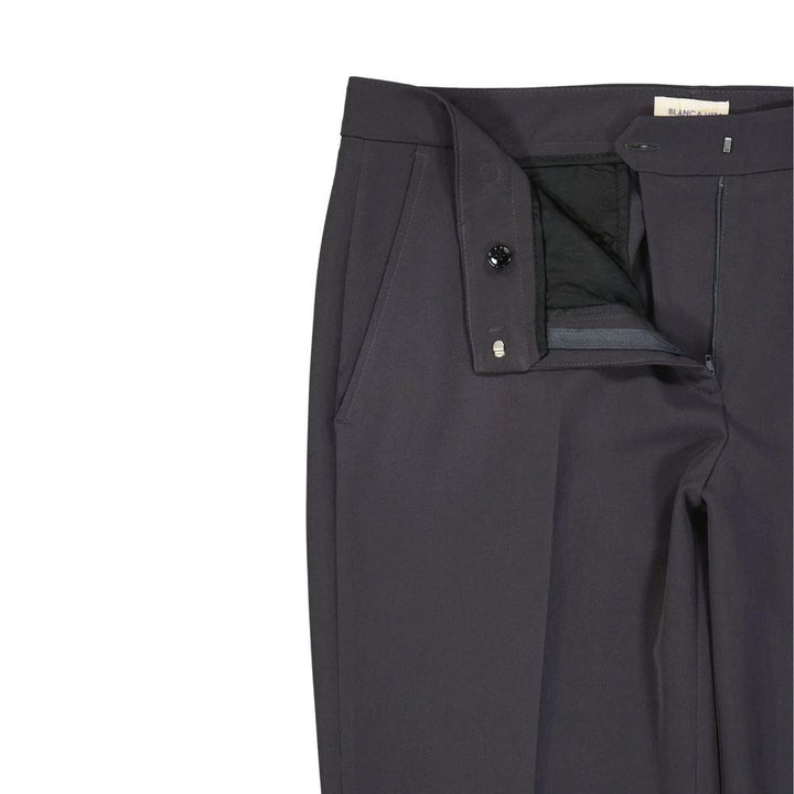BLANCA VITA Sample Sale BLANCA VITA Gray Elastane Cropped Pants - | Designer outlet