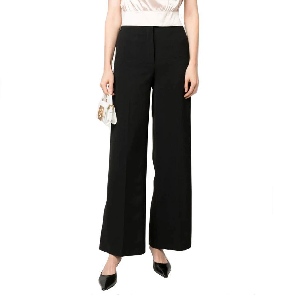 BLANCA VITA Sample Sale BLANCA VITA Black Elastane Casual Pants - | Designer outlet