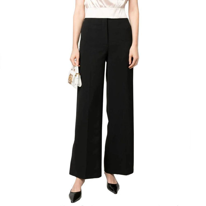 BLANCA VITA Sample Sale BLANCA VITA Black Elastane Casual Pants - | Designer outlet