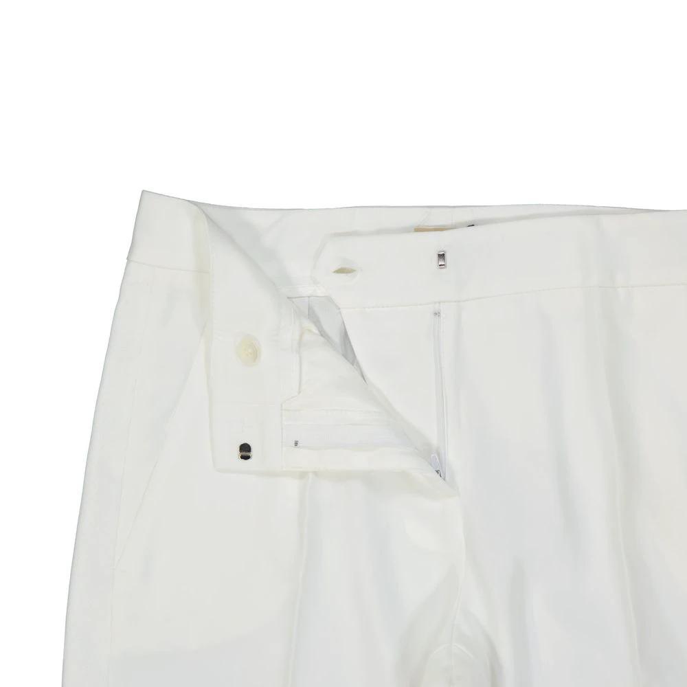 BLANCA VITA Sample Sale BLANCA VITA White Polyester Casual Pants - | Designer outlet