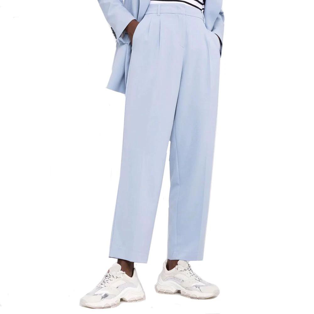 BLANCA VITA Sample Sale BLANCA VITA Blue Elastane Dress Pants - | Designer outlet