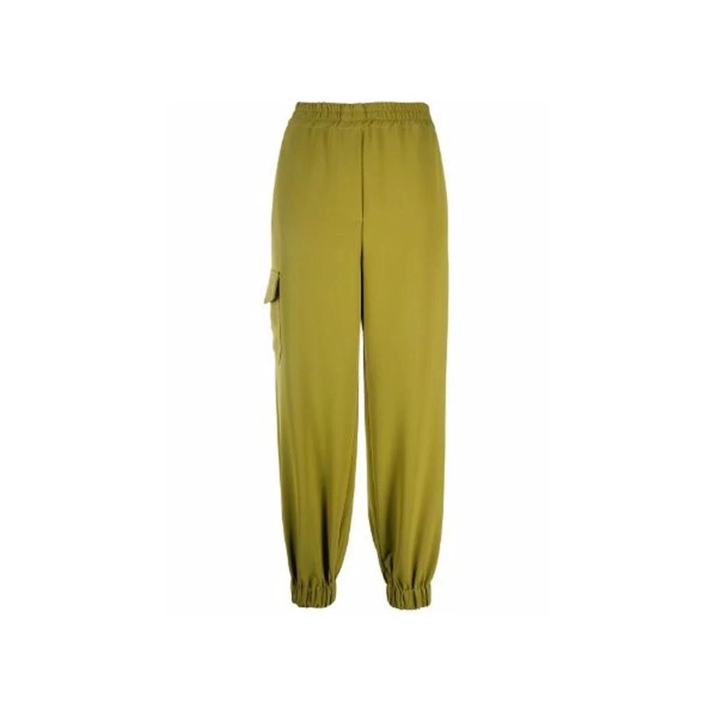 BLANCA VITA Bicolor Elastane Cargo Pants by BLANCA VITA outlet now on sale