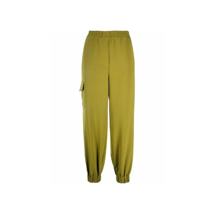 BLANCA VITA Bicolor Elastane Cargo Pants by BLANCA VITA outlet now on sale